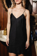 VESTIDO SLIP EM CETIM